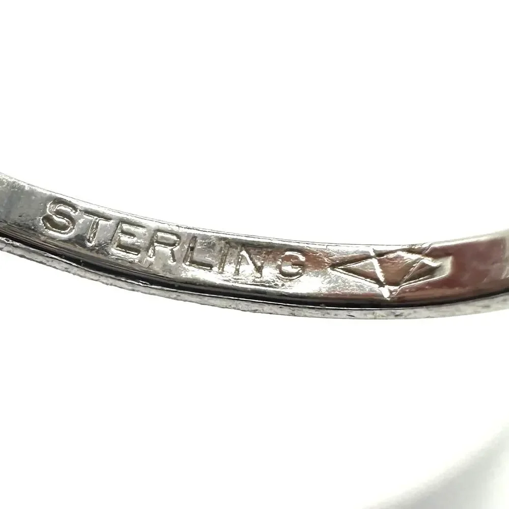 Vargas vintage 925 sterling silver Ankh Egyptian hieroglyph key of life ring 6